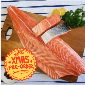 XMAS PRE-ORDER: Salmon - Skin on, Bone Out
