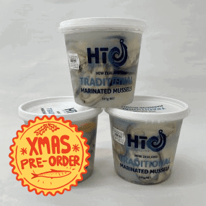 XMAS PRE-ORDER: Marinated Mussels (395g)