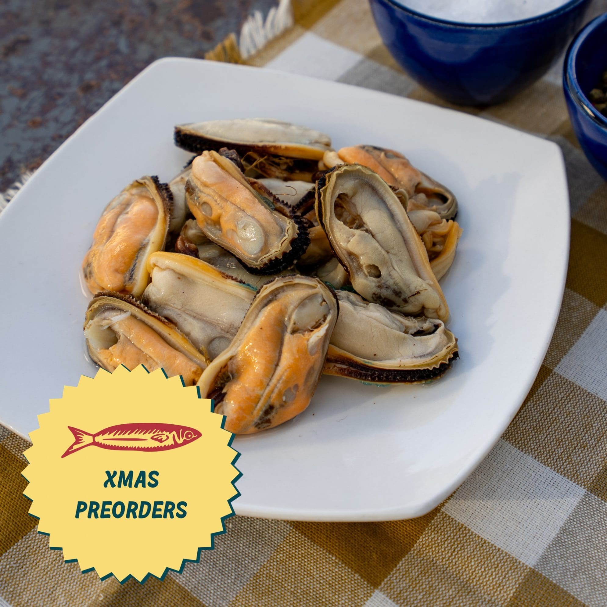 XMAS PRE-ORDER: Marinated Mussels (395g)