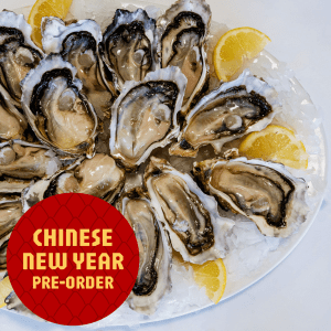CNY - Pacific Half Shell Oysters