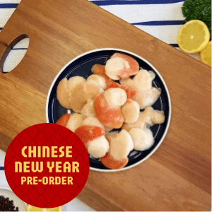 CNY - Large Scallops Roe On (1kg)