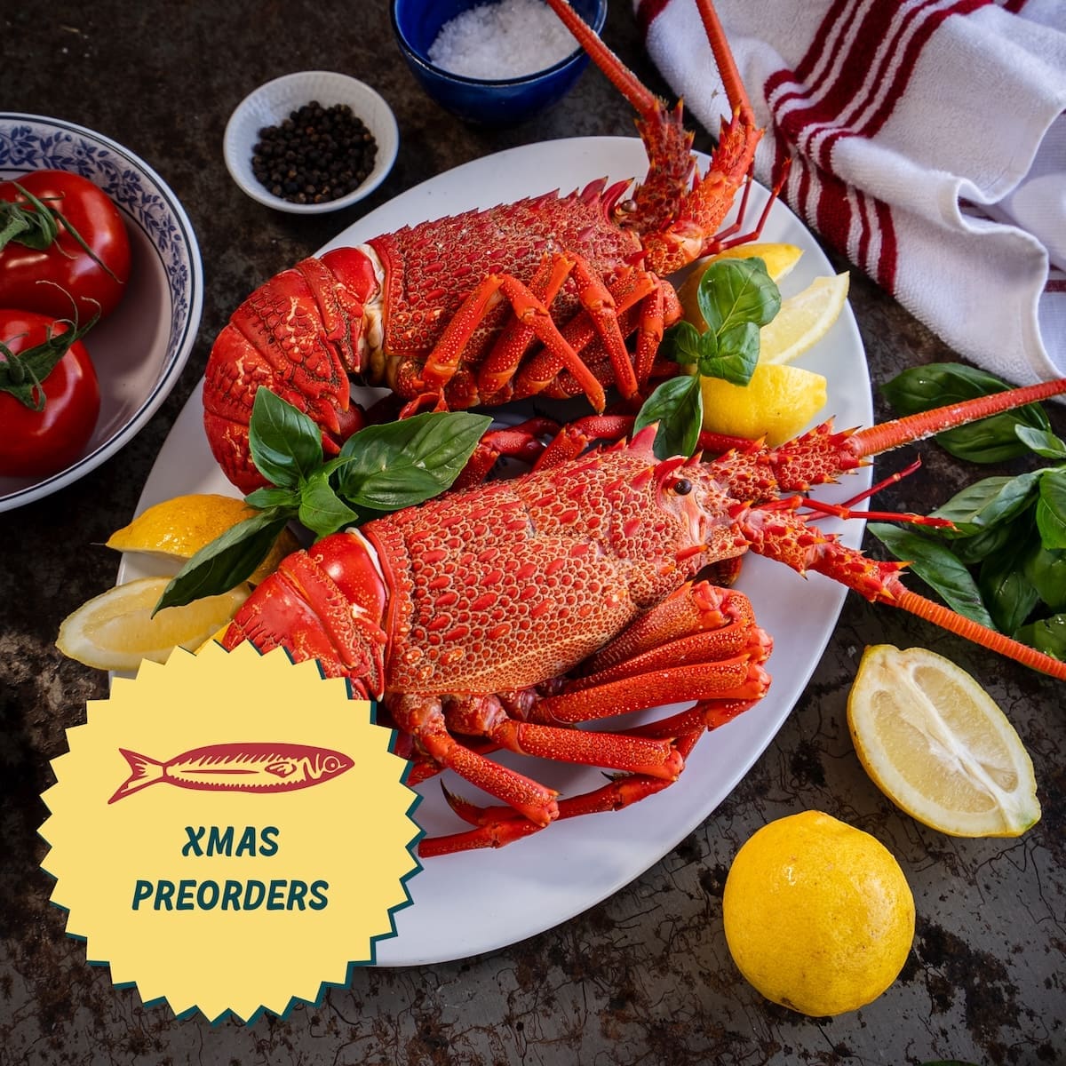 XMAS PRE-ORDER: New Zealand Cooked Crayfish