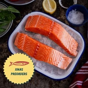 XMAS PRE-ORDER: Salmon - Skin on, Bone Out