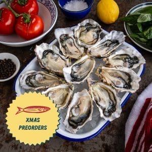 XMAS PRE-ORDER: Pacific Half Shell Oysters