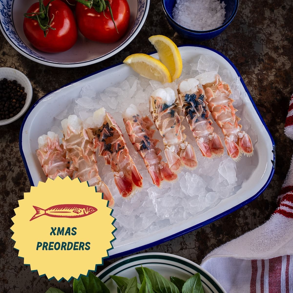 XMAS PRE-ORDER: Scampi Tails (500g)