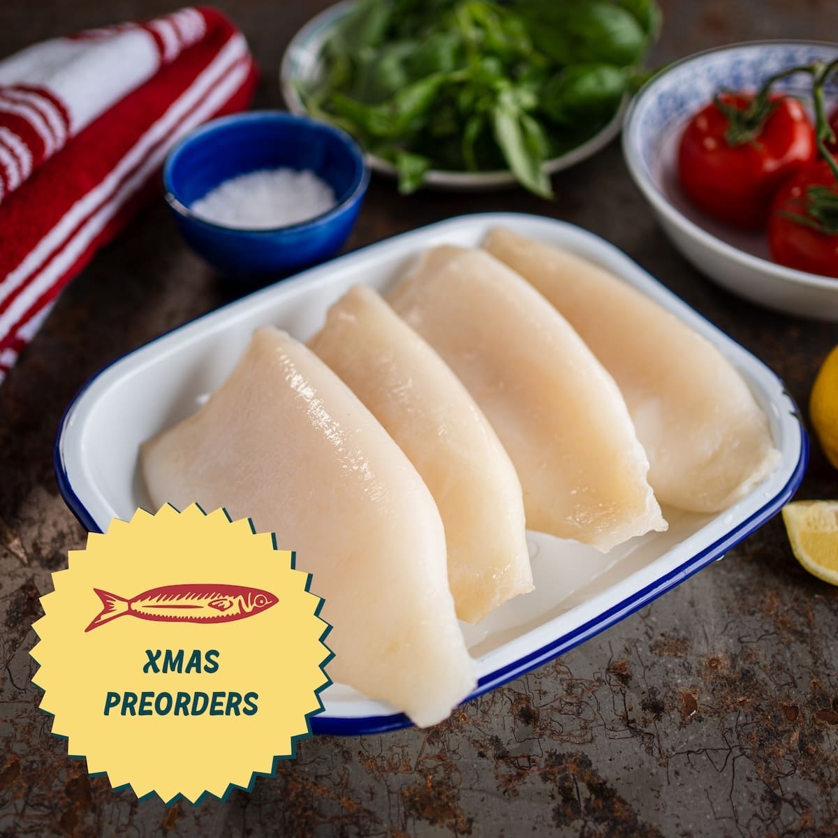 XMAS PRE-ORDER: Squid Tubes (1kg)